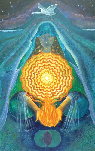 Brigid Guiding Back To The Light - Limited Edition Print