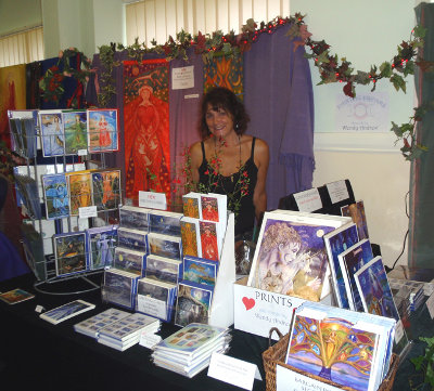 Goddess conference stall